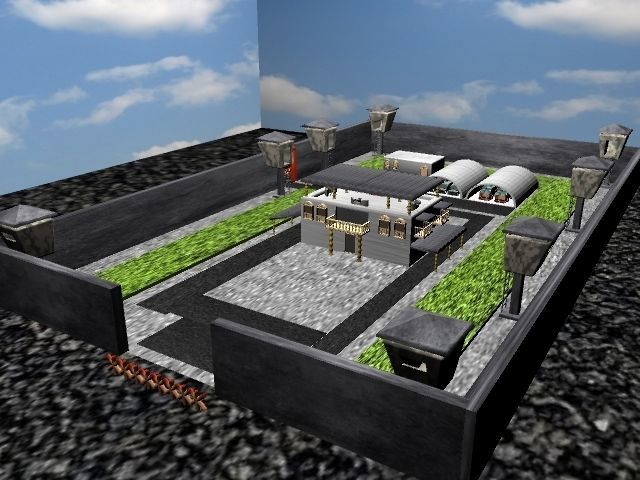 Military base 3D model_12