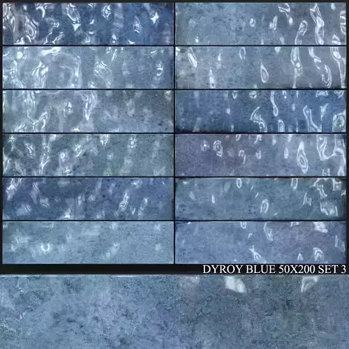 Peronda Dyroy Blue 50x200 Set 3 3D model