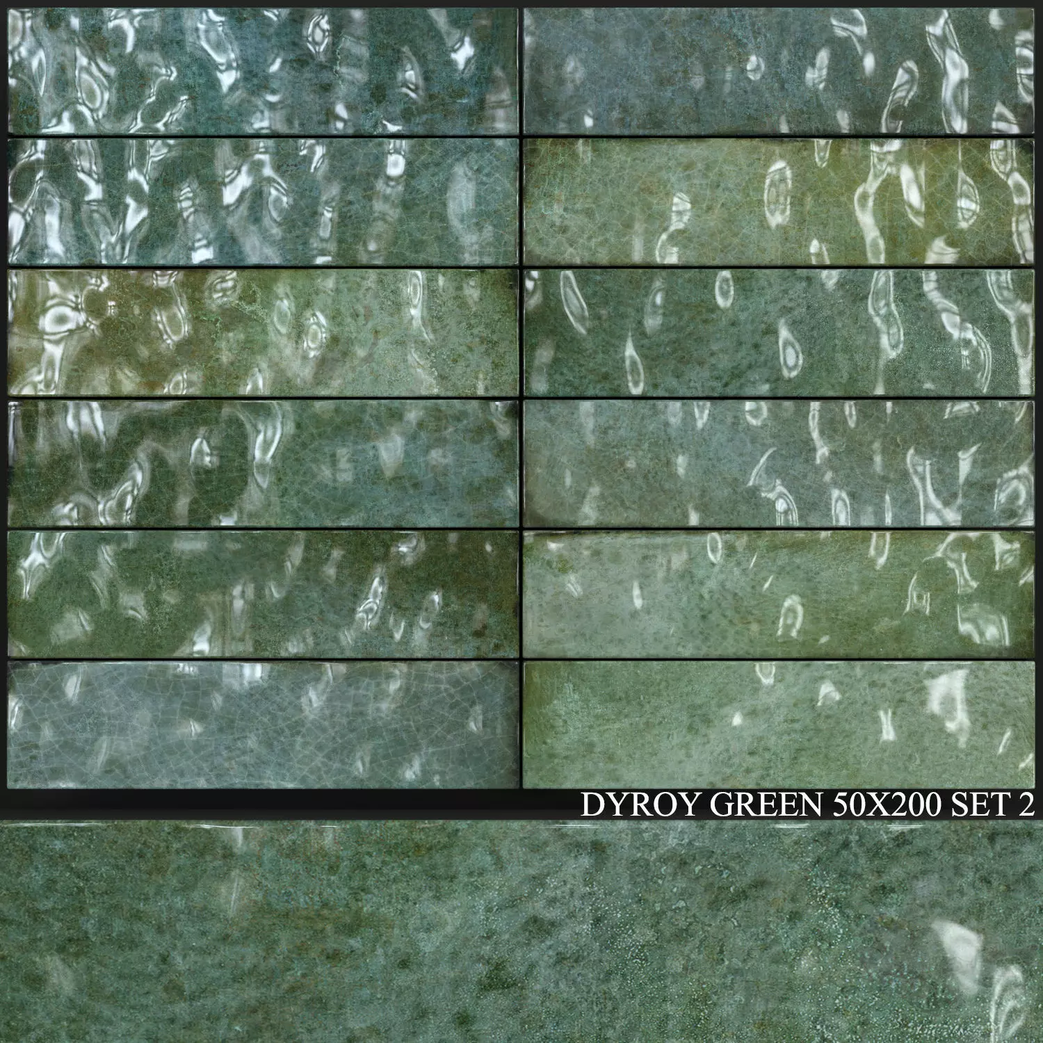 Peronda Dyroy Green 50x200 Set 2 3D model_0