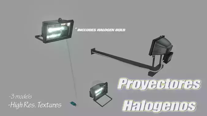 Halogen Projector 