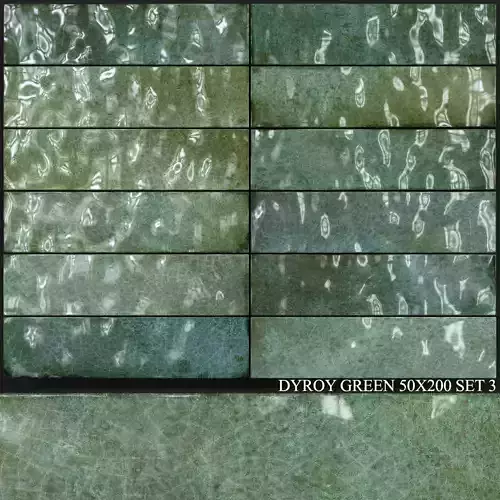 Peronda Dyroy Green 50x200 Set 3 3D model