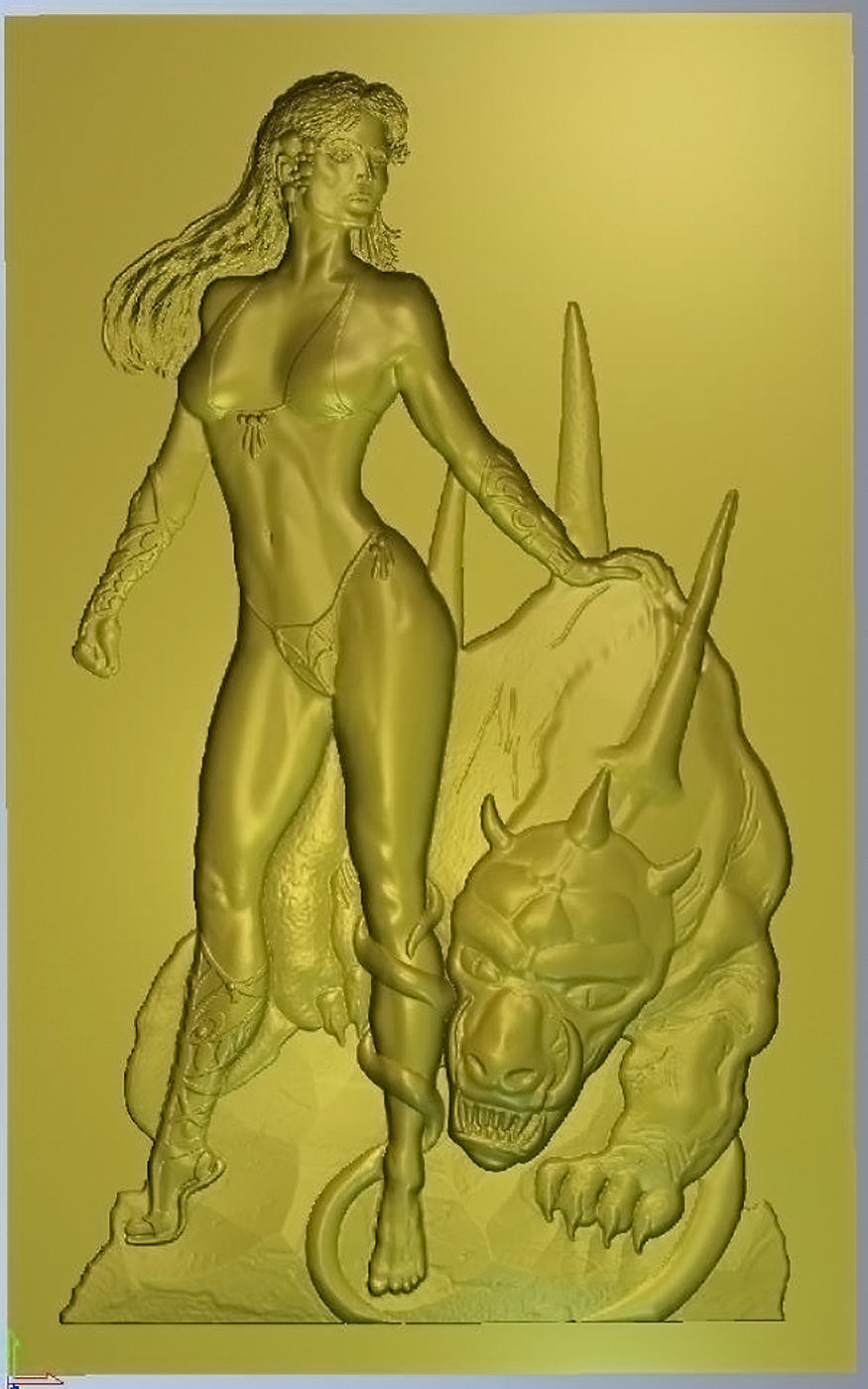 The Lady with the Monster
