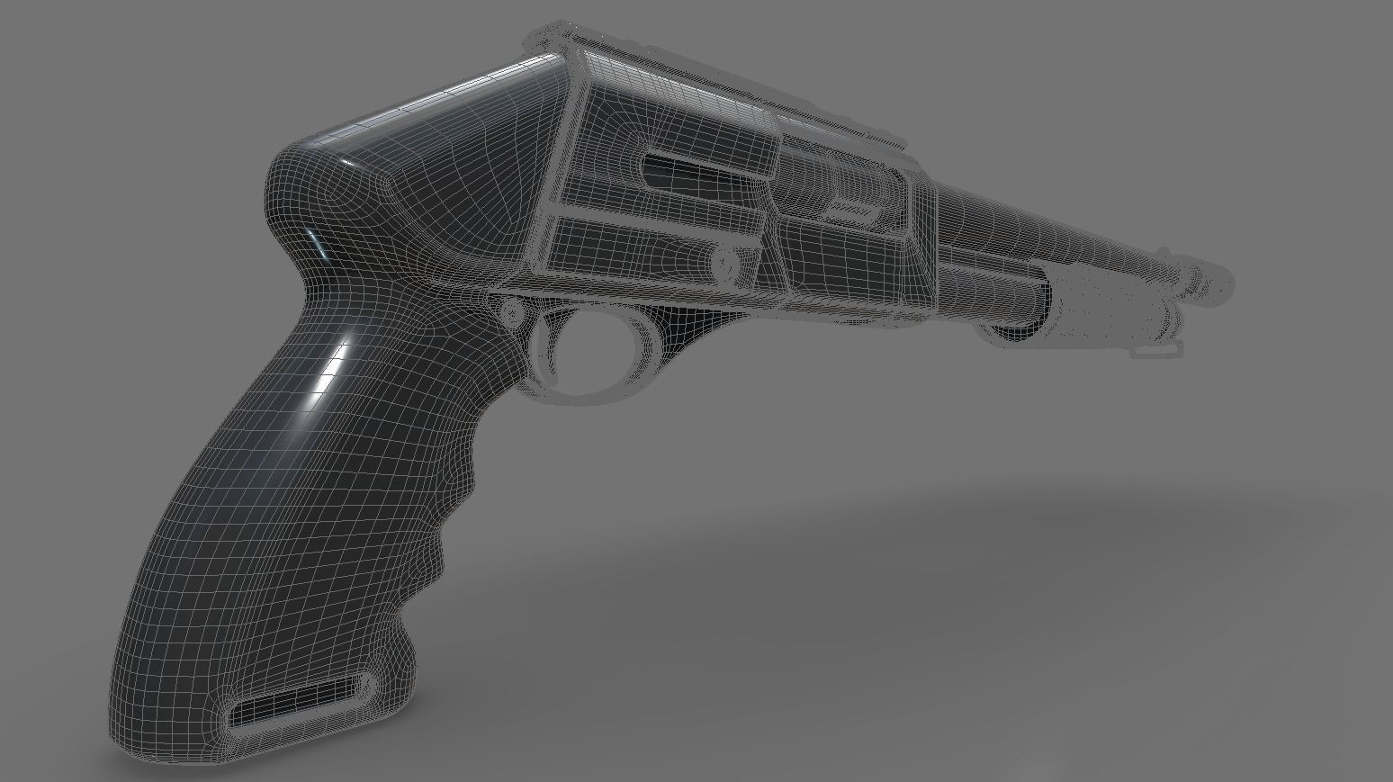 Shotgun 3D model_3