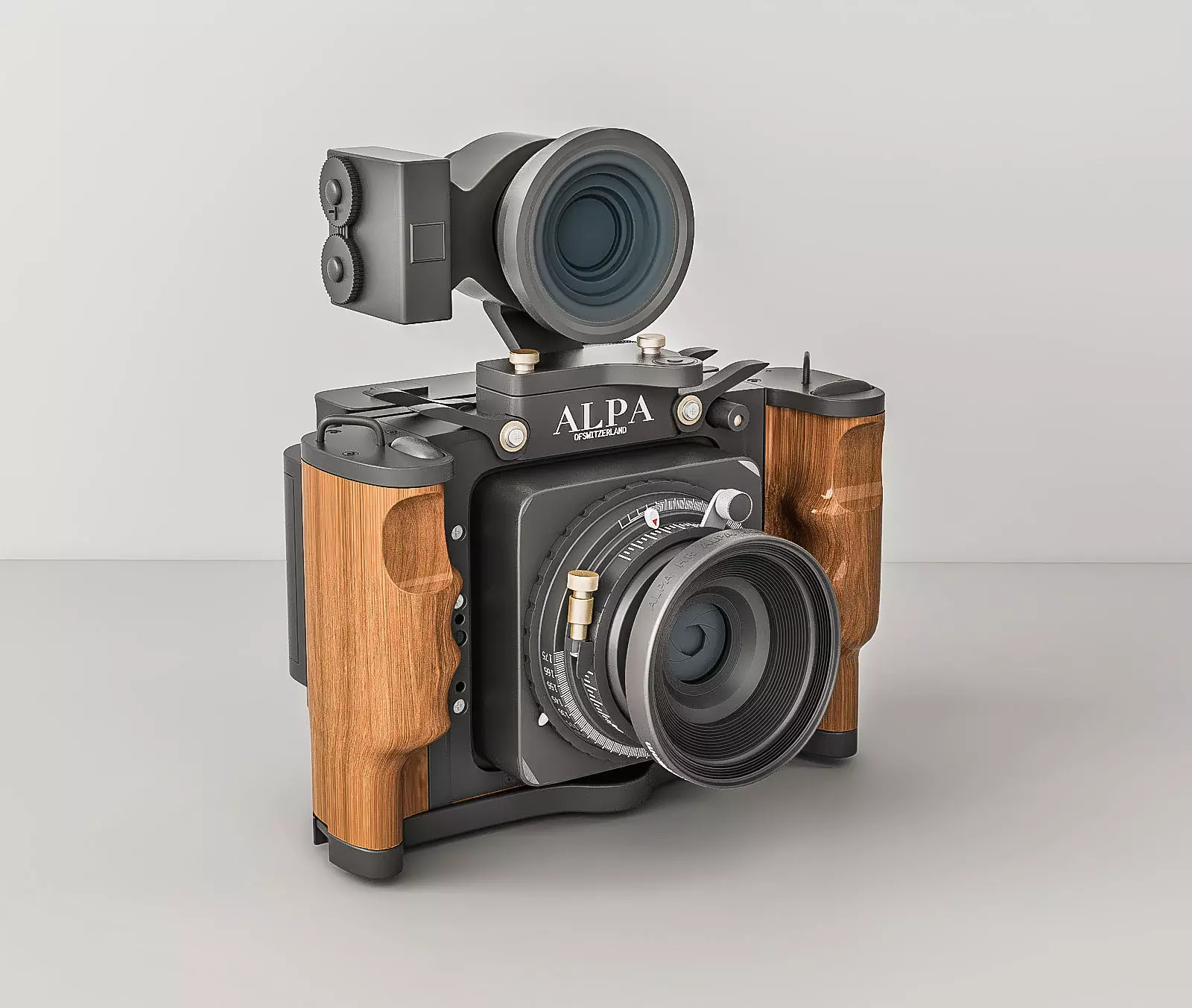 ALPA film camera 3D model