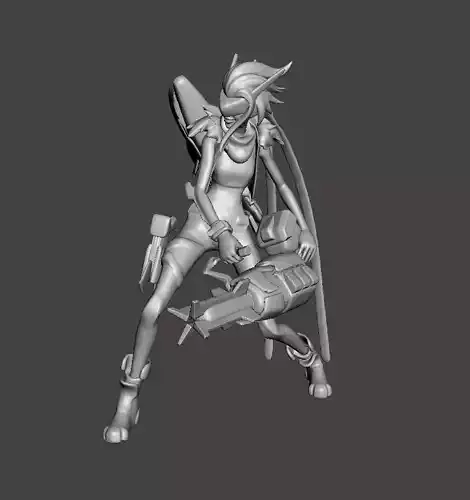 Project Jinx 3D Model 3D print model
