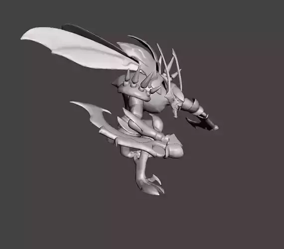 Guardian of the sands Khazix 3D Model