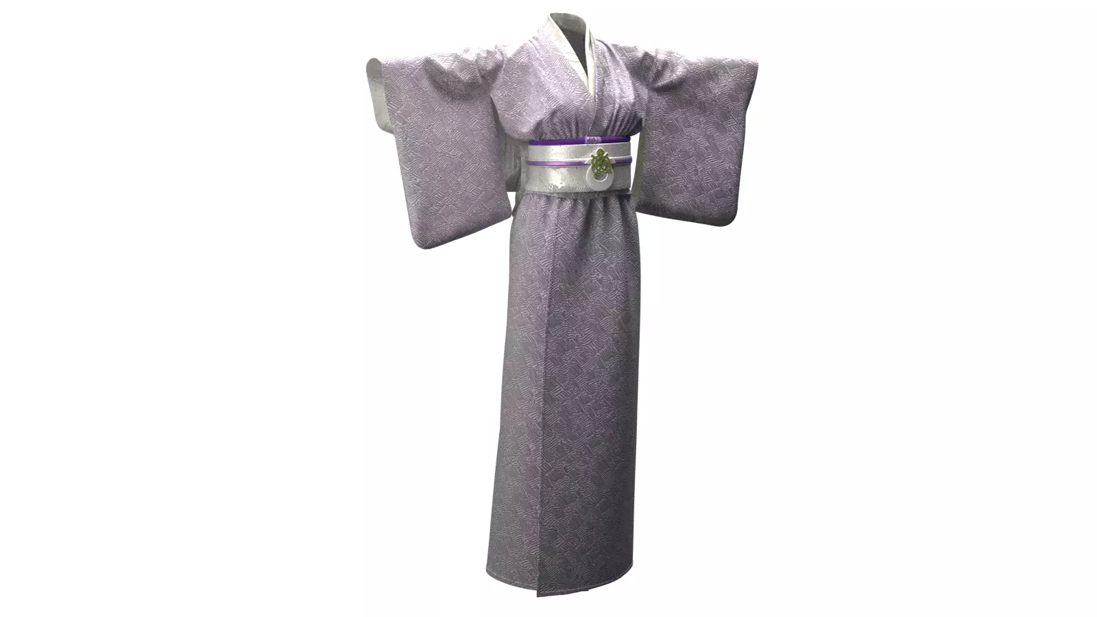 KIMONO japanese 3D model_0
