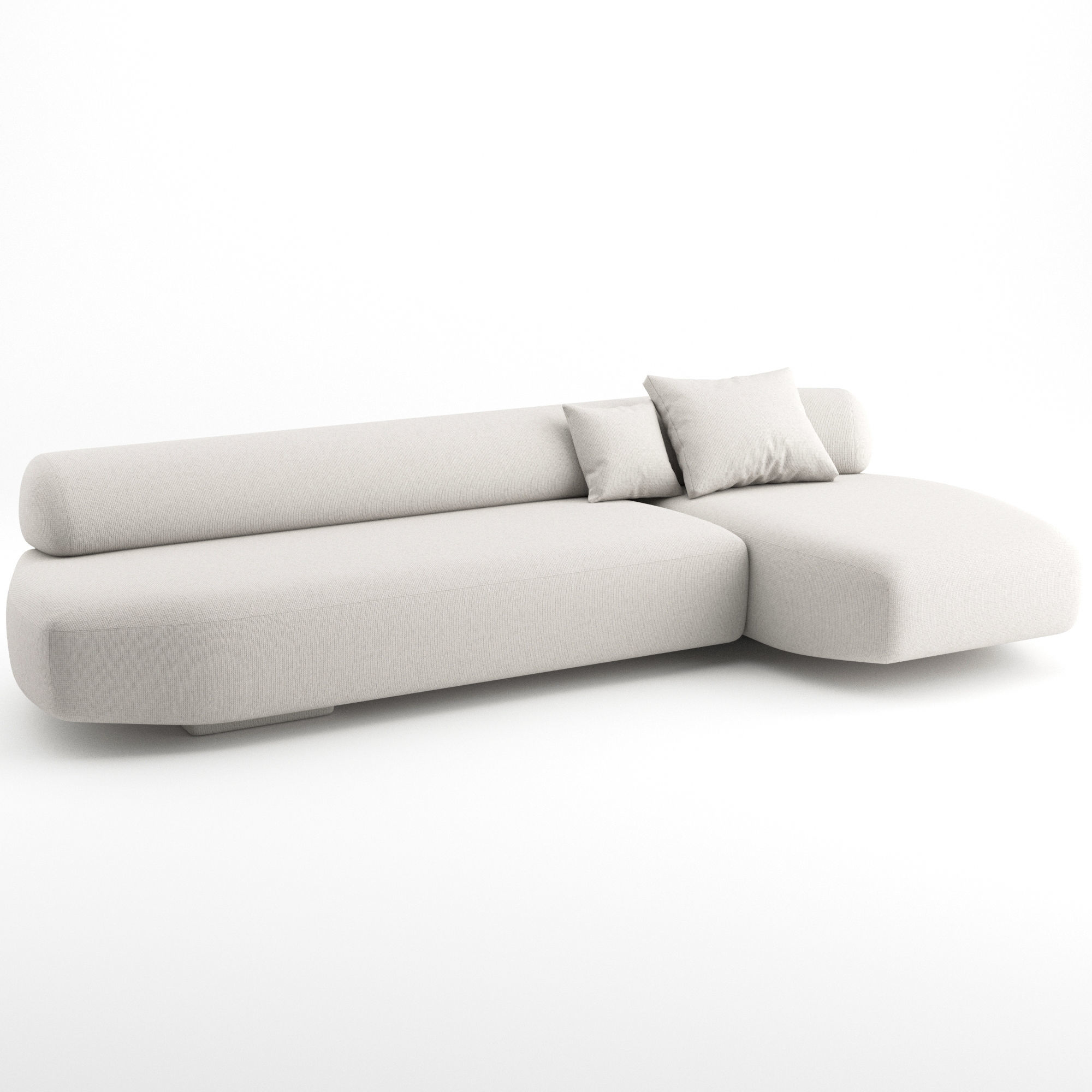 Gogan Sofa 02 by Moroso 3D model_4