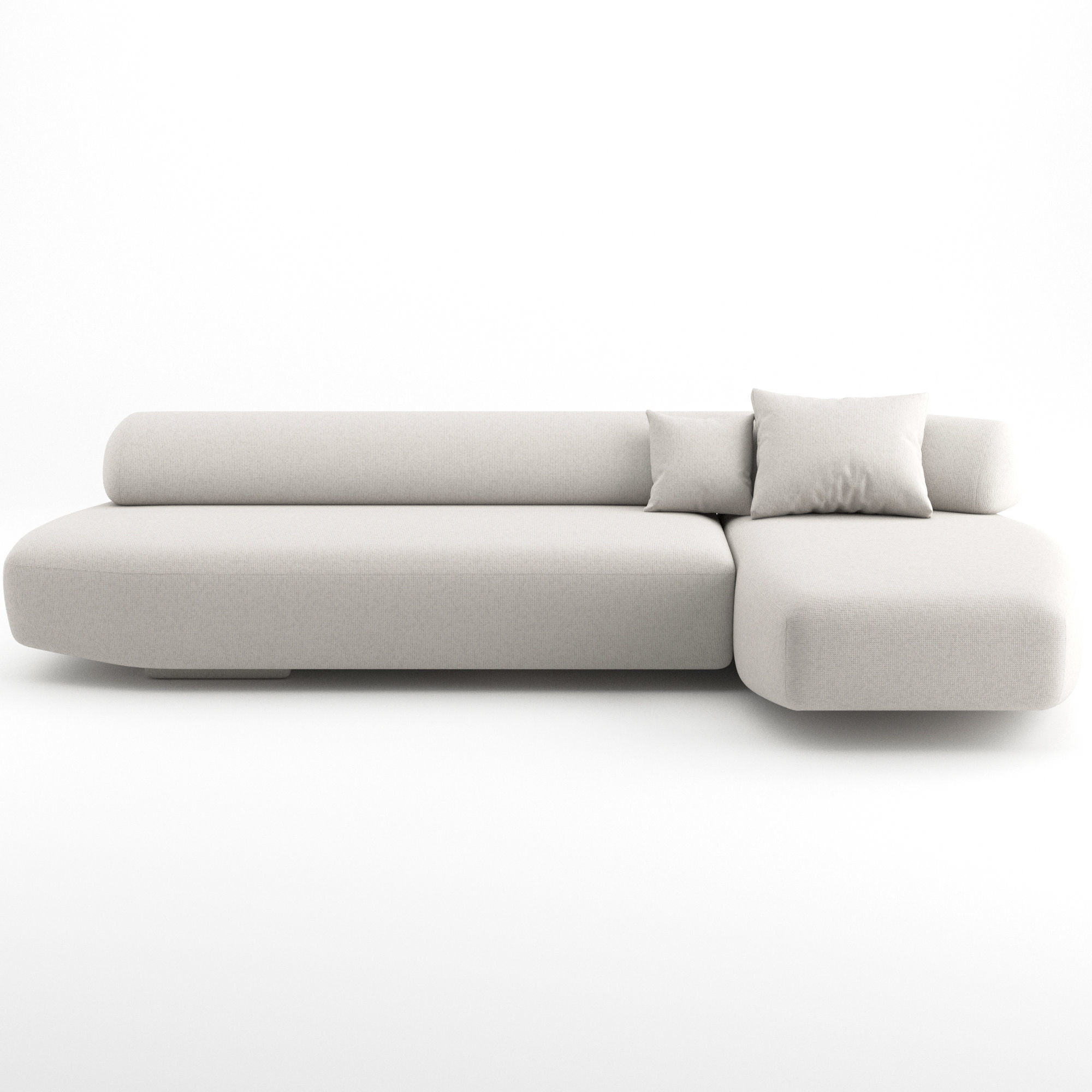 Gogan Sofa 02 by Moroso 3D model_7