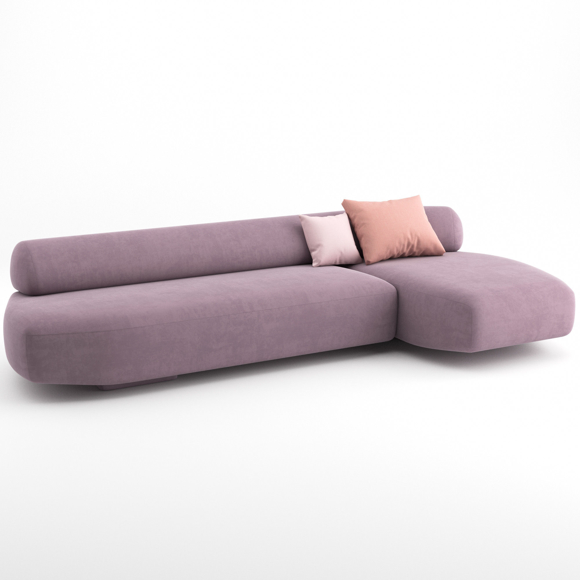Gogan Sofa 02 by Moroso 3D model_2