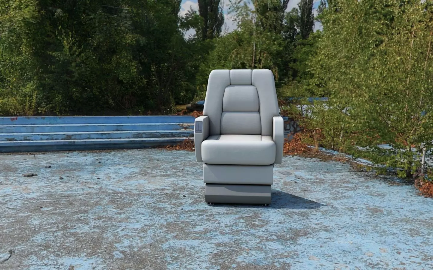 Airplane Chair Free 3D model_0