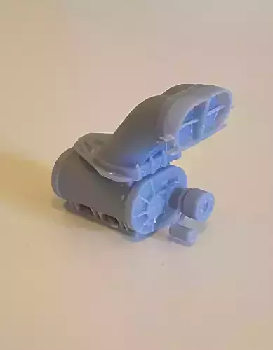 NOONAN Blower Billet Supercharger Injection Scoop  3D print model