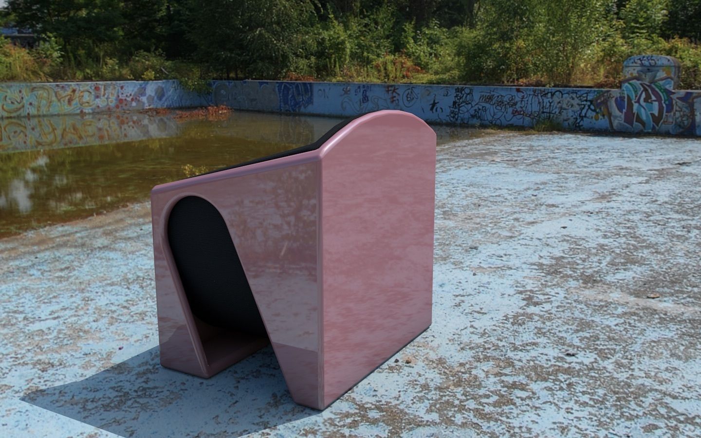 Modern Chair Free 3D model_3