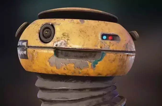 Hovering Drone Robot - Game Ready Character