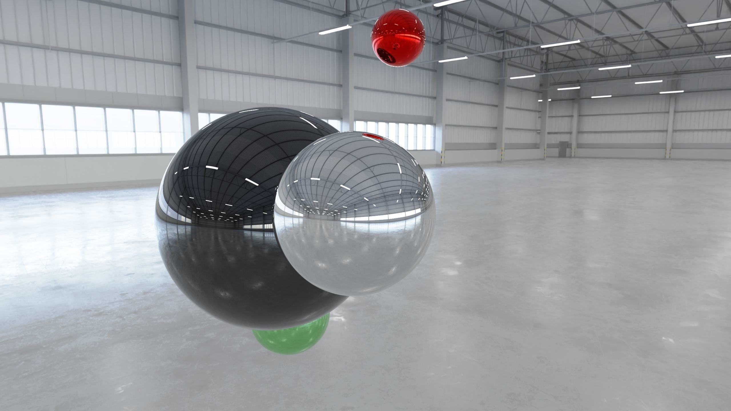 HDRI - Warehouse Interior 9b - 2 versions Texture_2