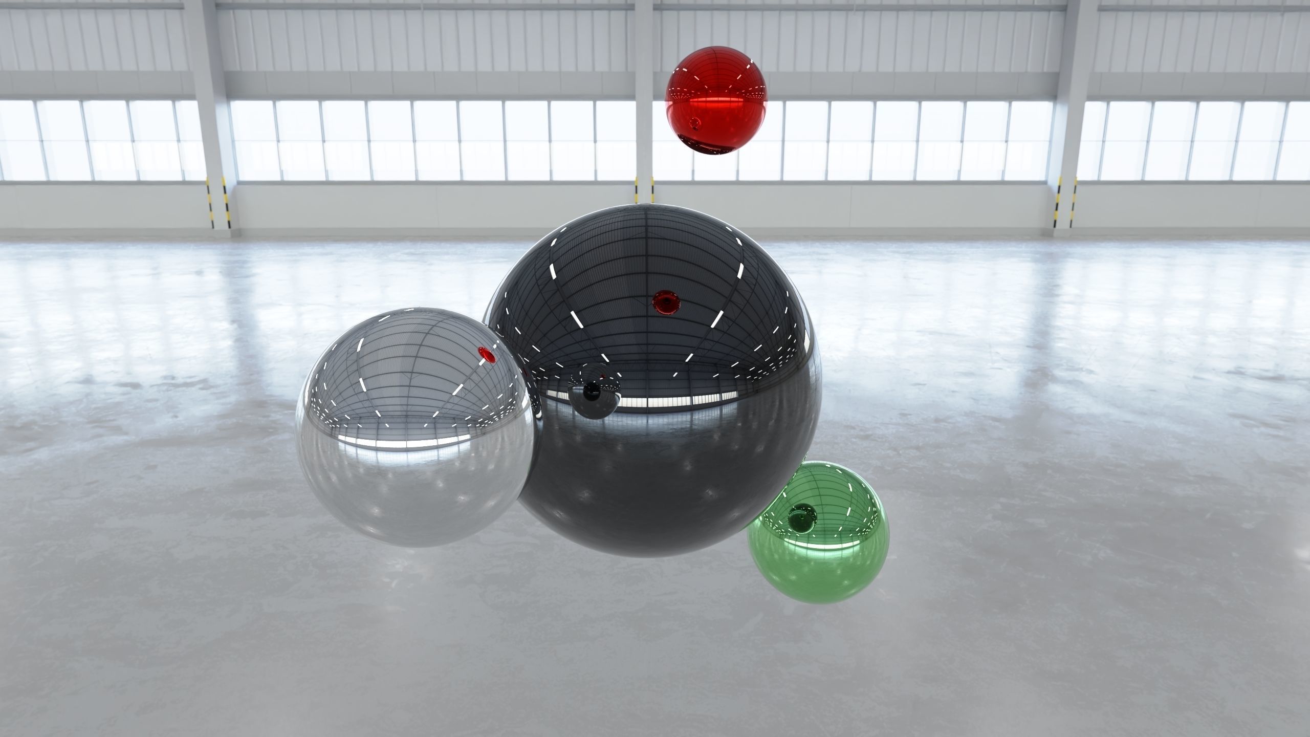 HDRI - Warehouse Interior 9b - 2 versions Texture_3