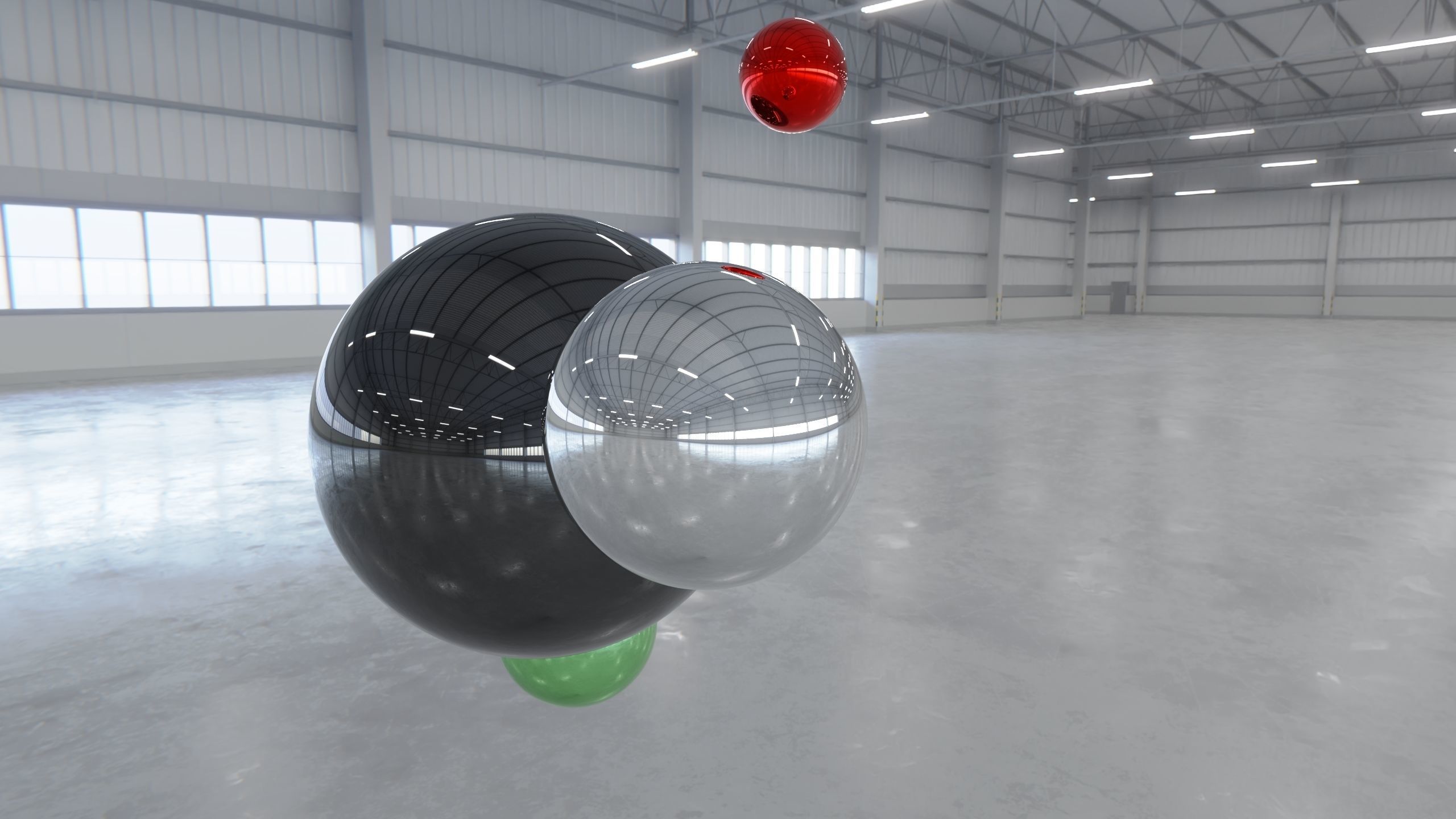 HDRI - Warehouse Interior 9b - 2 versions Texture_10