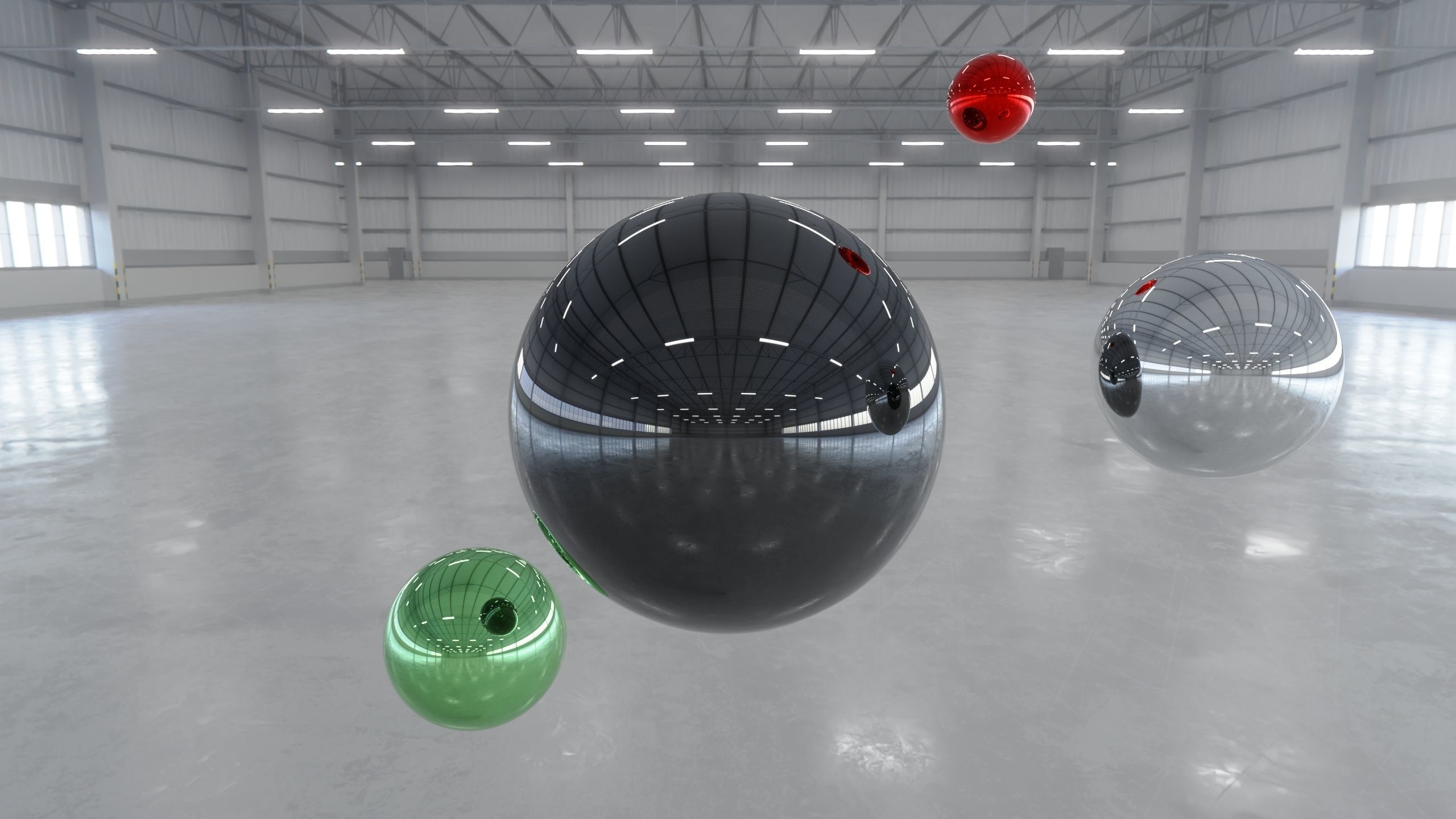 HDRI - Warehouse Interior 9b - 2 versions Texture_9