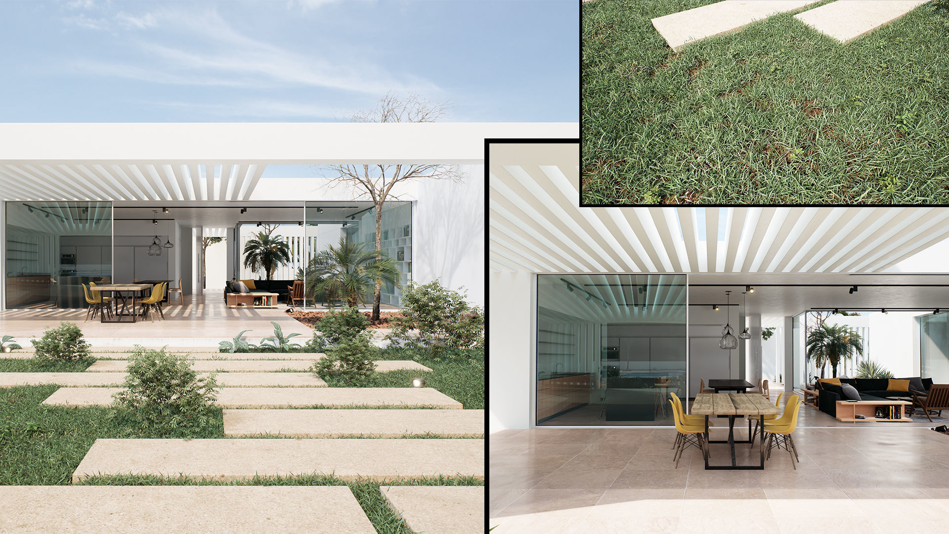  Realistic House Archviz UE4 Project Low-poly 3D model_6