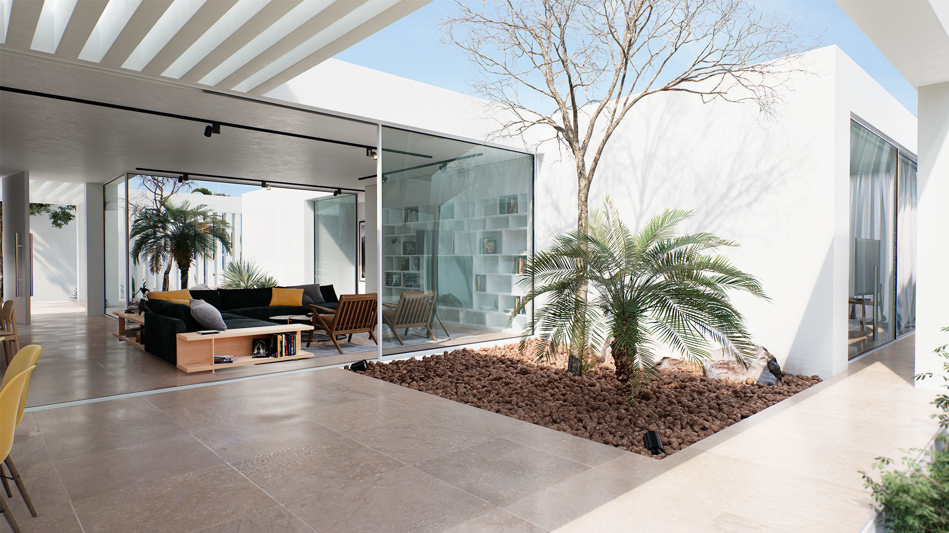  Realistic House Archviz UE4 Project Low-poly 3D model_4