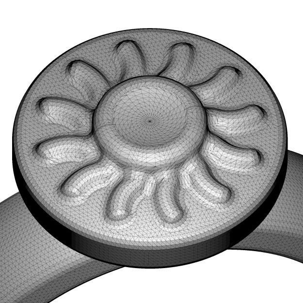 Astonishing Fashion Ring 3D print model_3