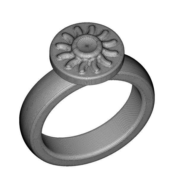 Astonishing Fashion Ring 3D print model_2