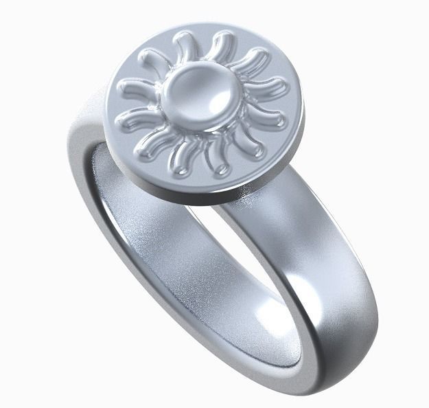 Astonishing Fashion Ring 3D print model_1