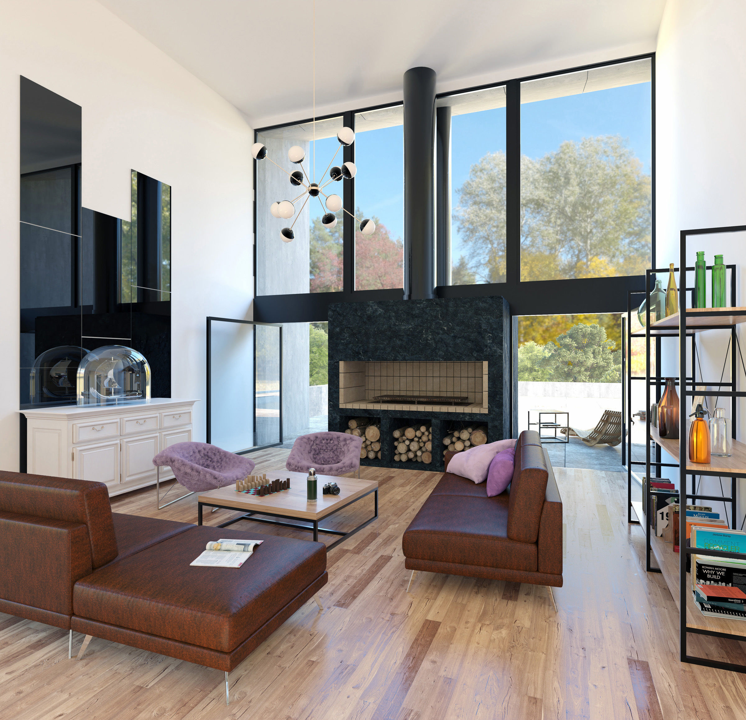 Architect House 3D model_5