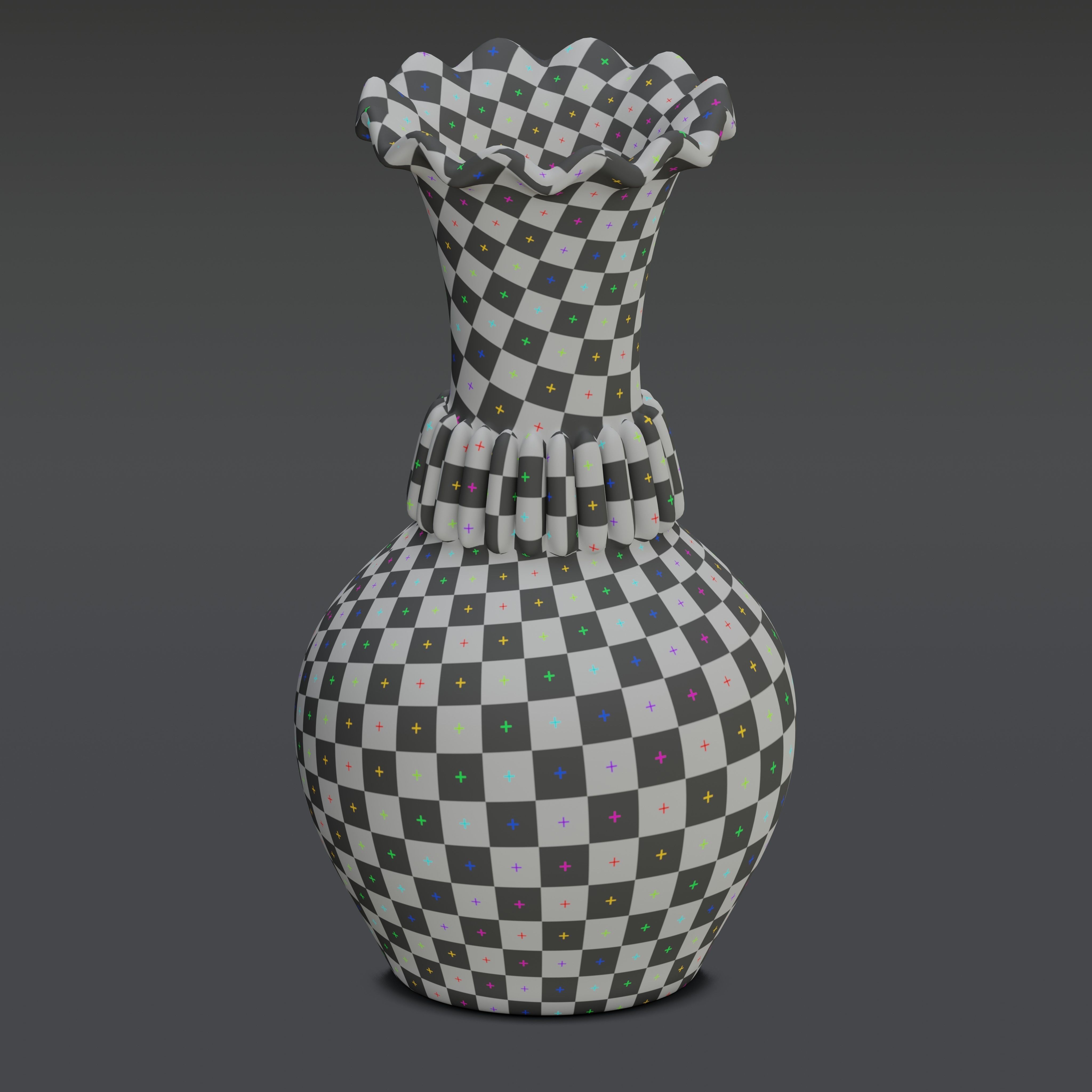 Vase25 vase 3D model_8