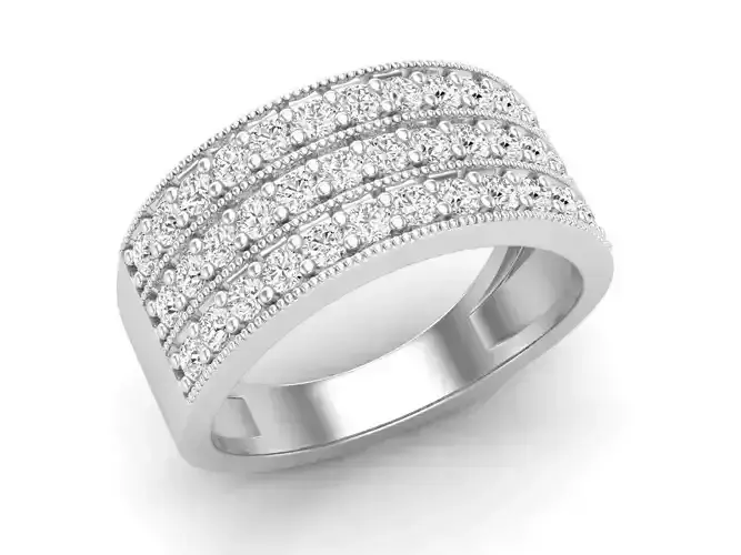 Diamond jewelry ring