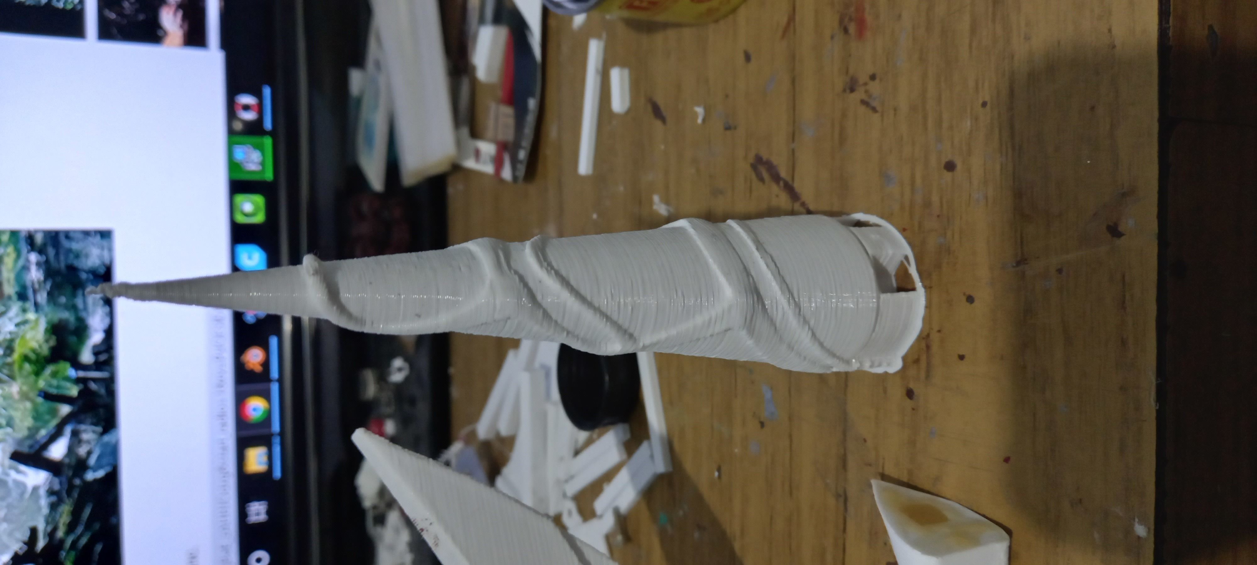 genshin impact bow amos 3D print model_63