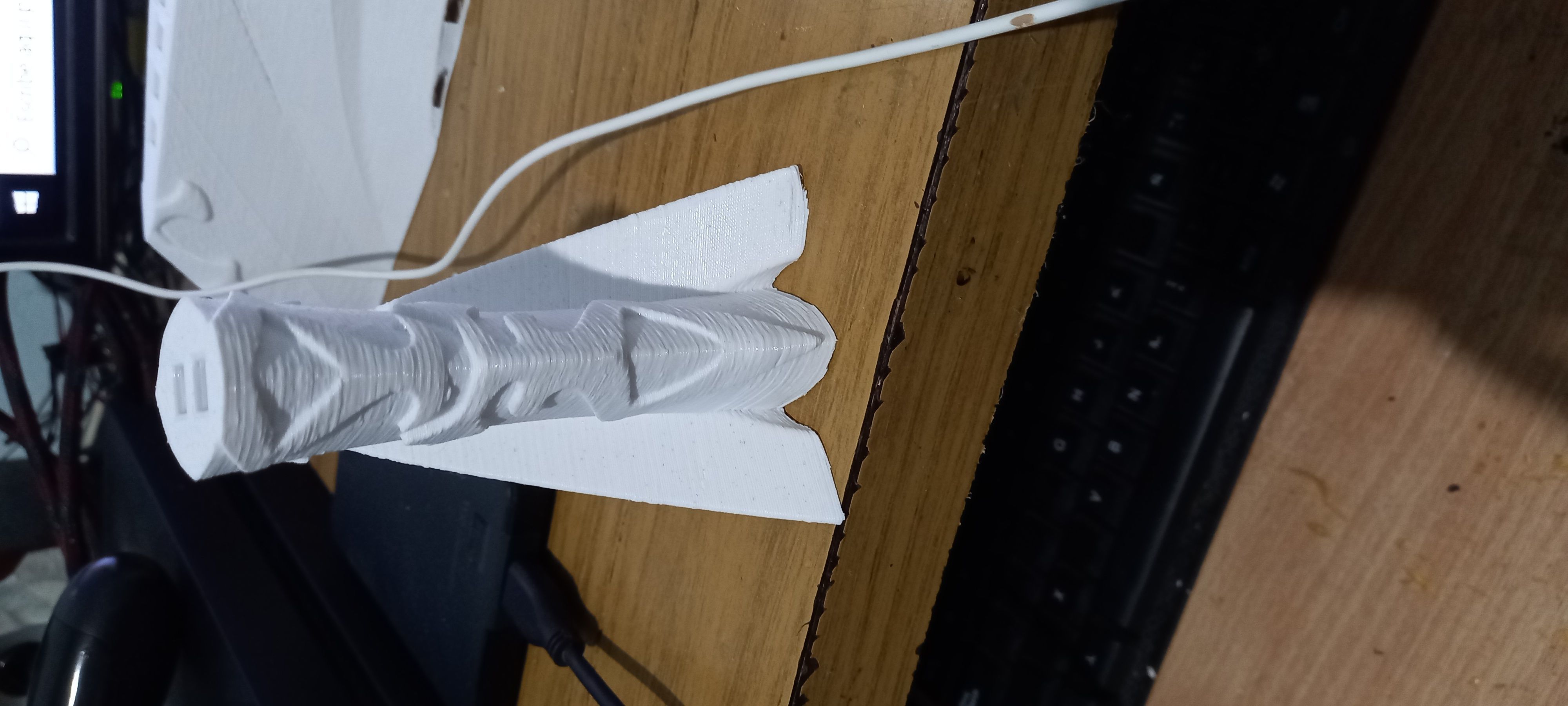 genshin impact bow amos 3D print model_45