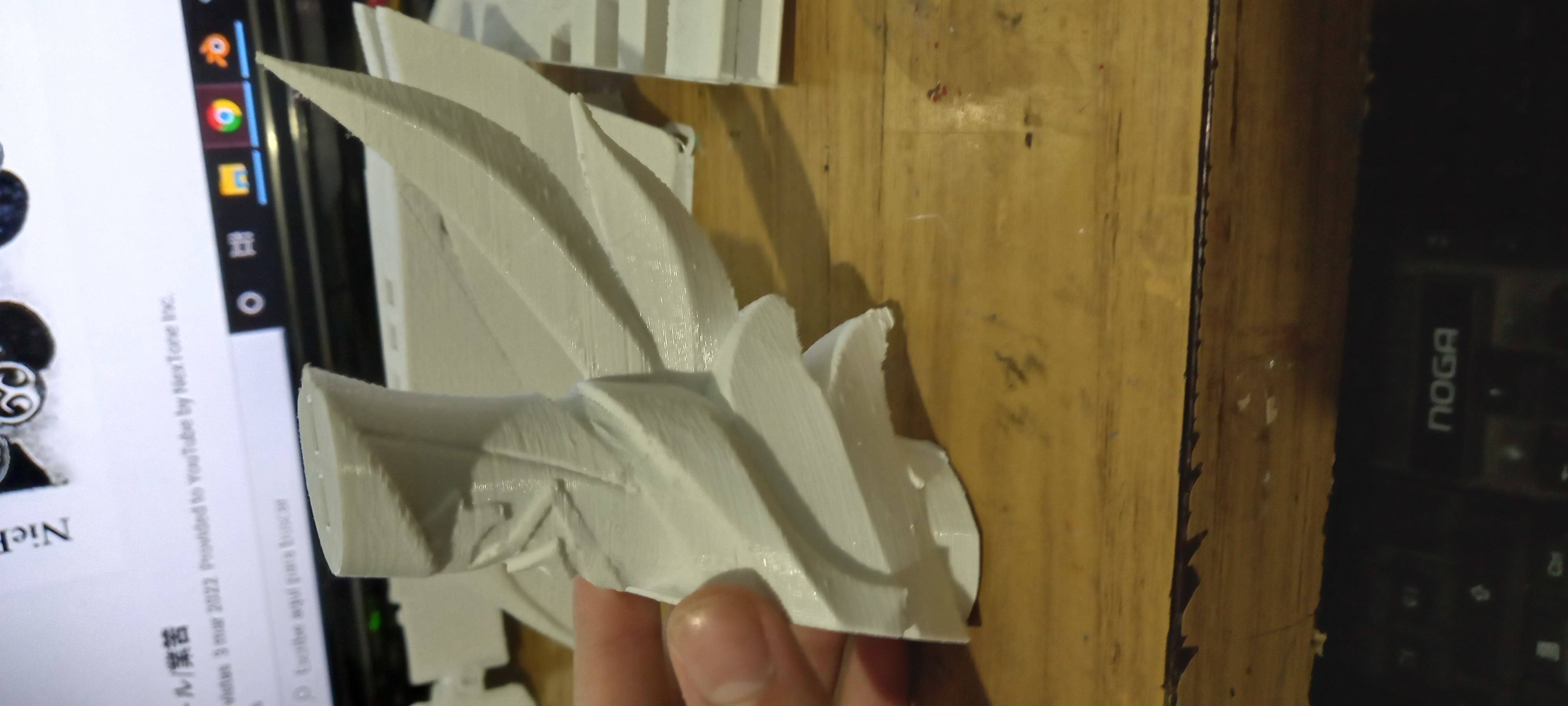 genshin impact bow amos 3D print model_47