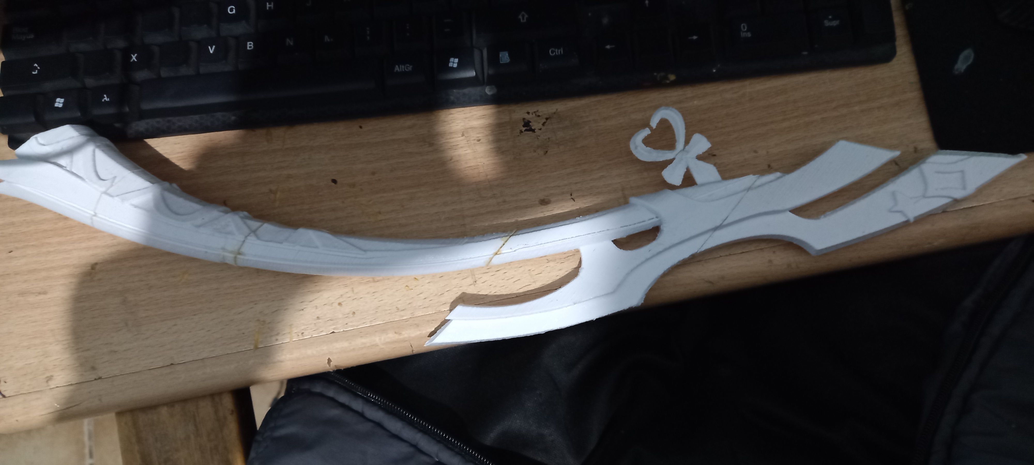 genshin impact bow amos 3D print model_19