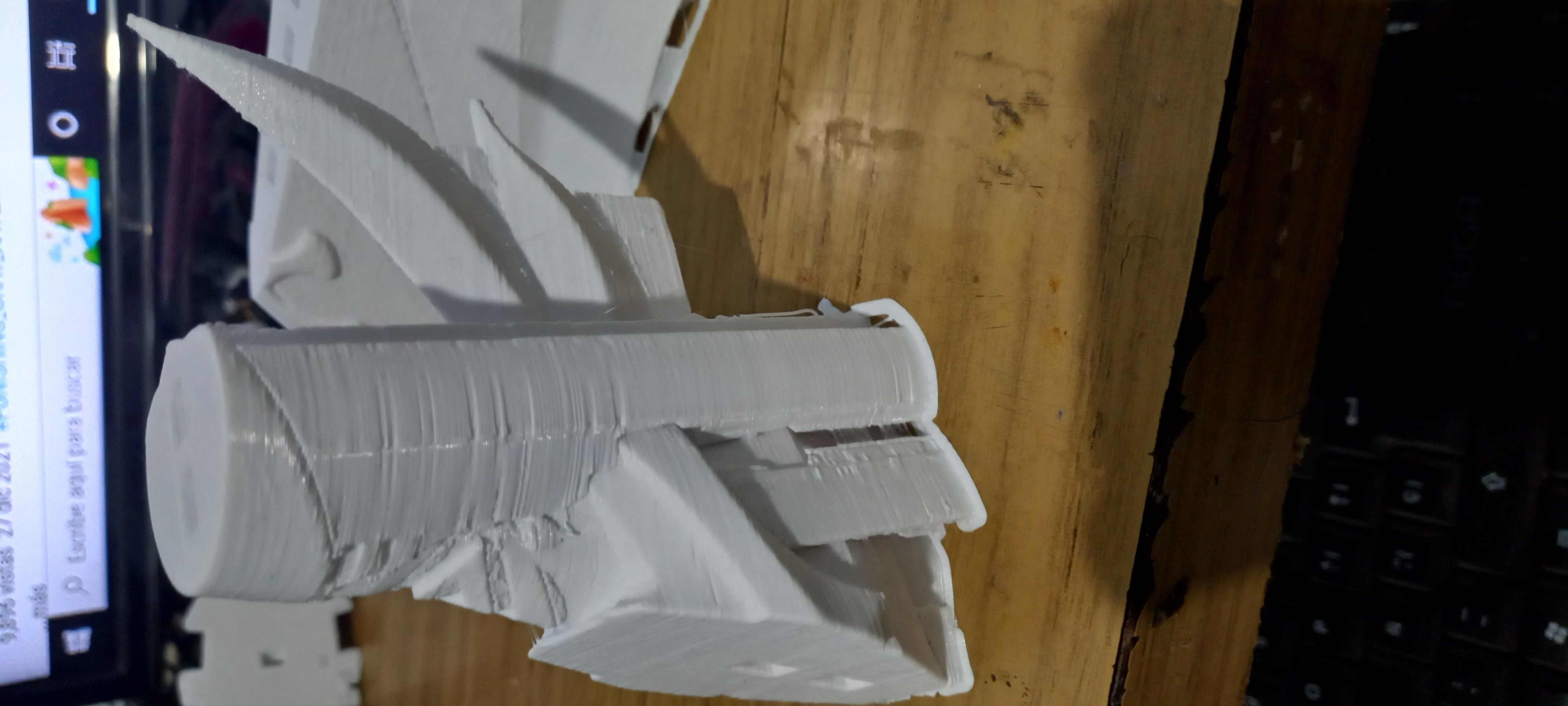 genshin impact bow amos 3D print model_43