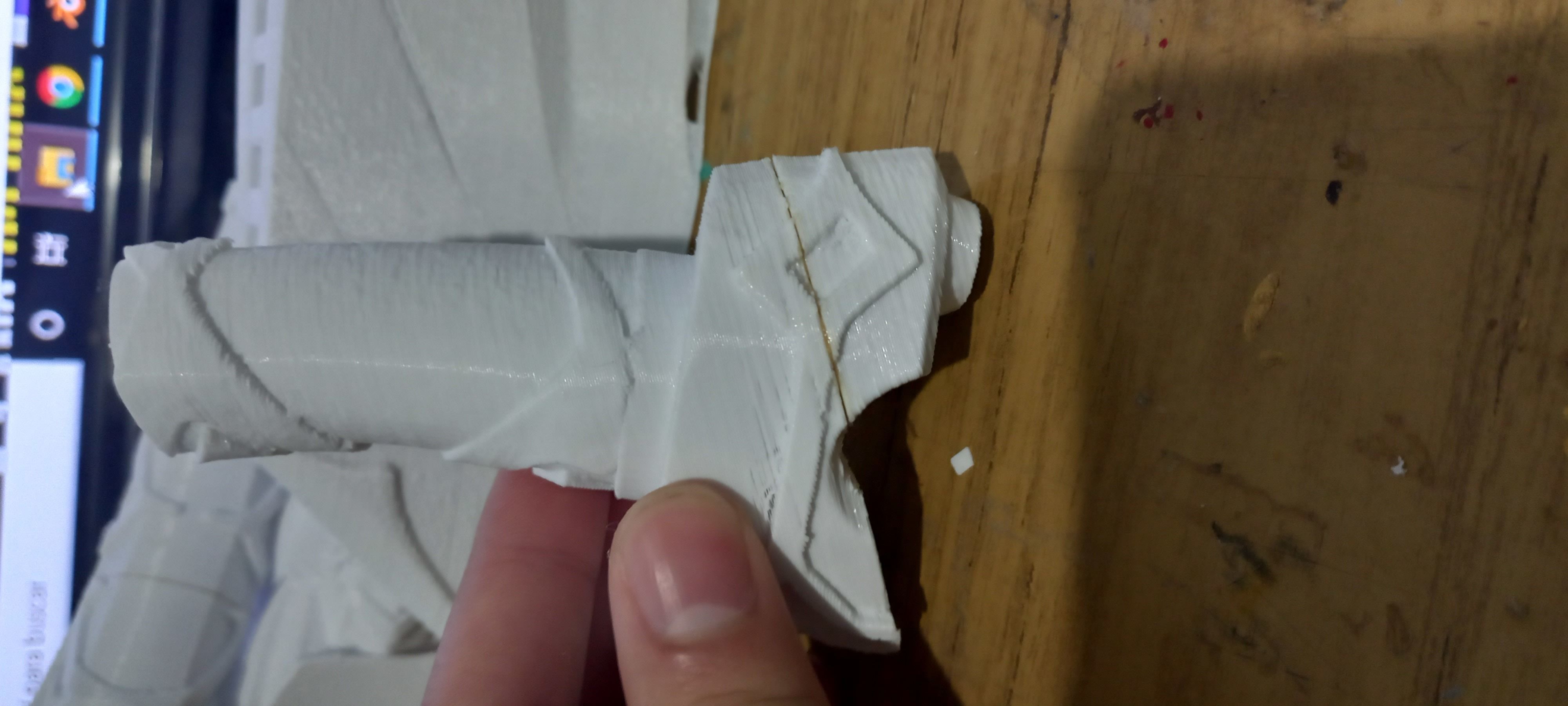 genshin impact bow amos 3D print model_44