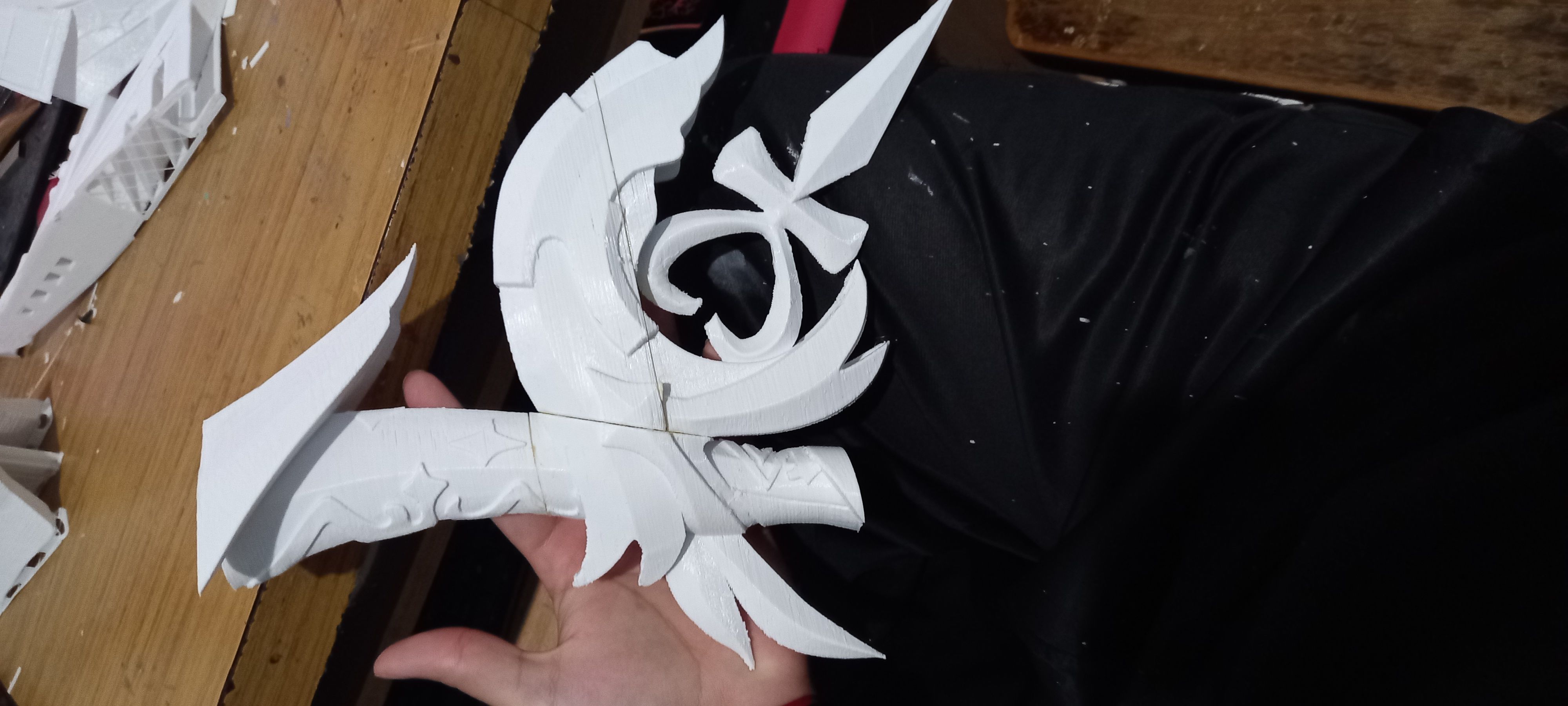 genshin impact bow amos 3D print model_53