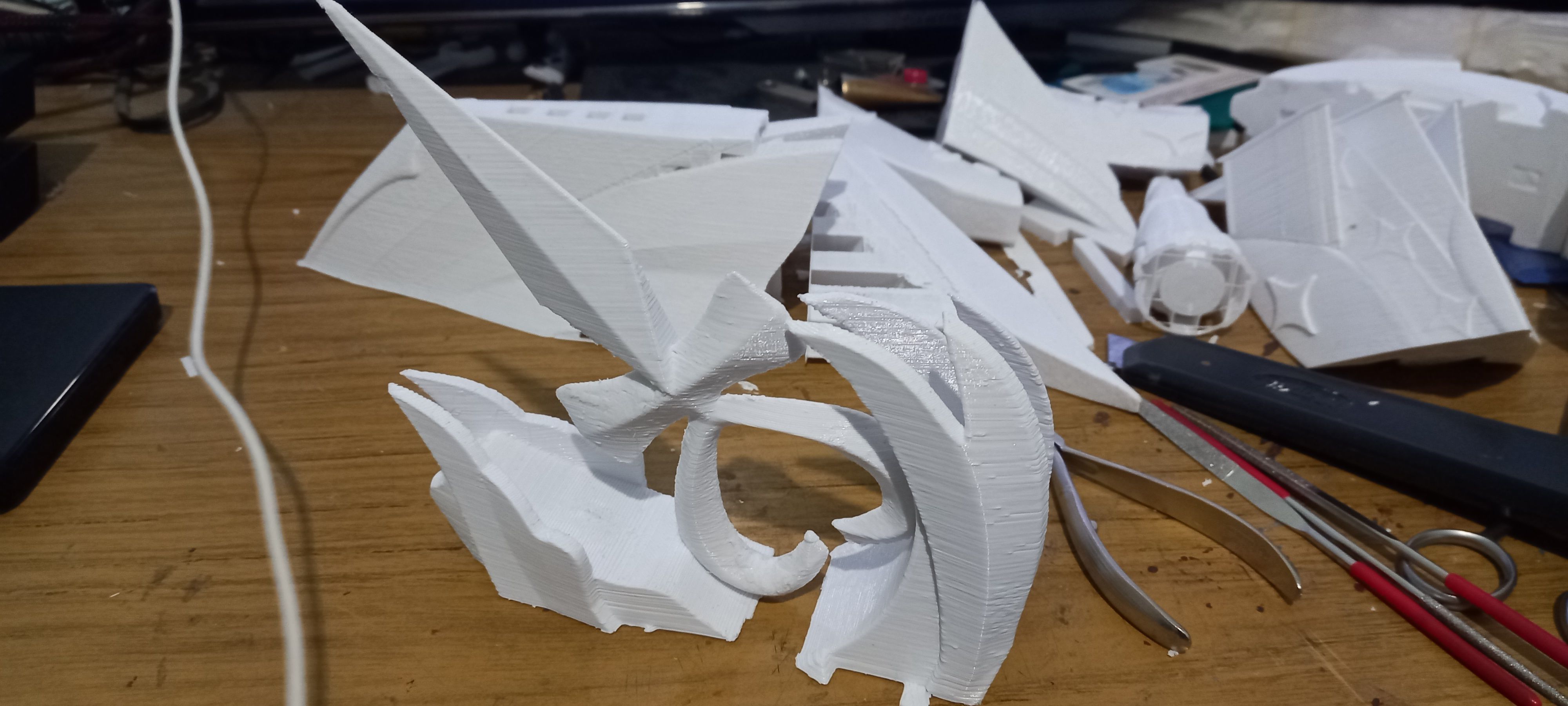 genshin impact bow amos 3D print model_51