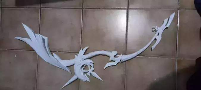 genshin impact bow amos 3D print model