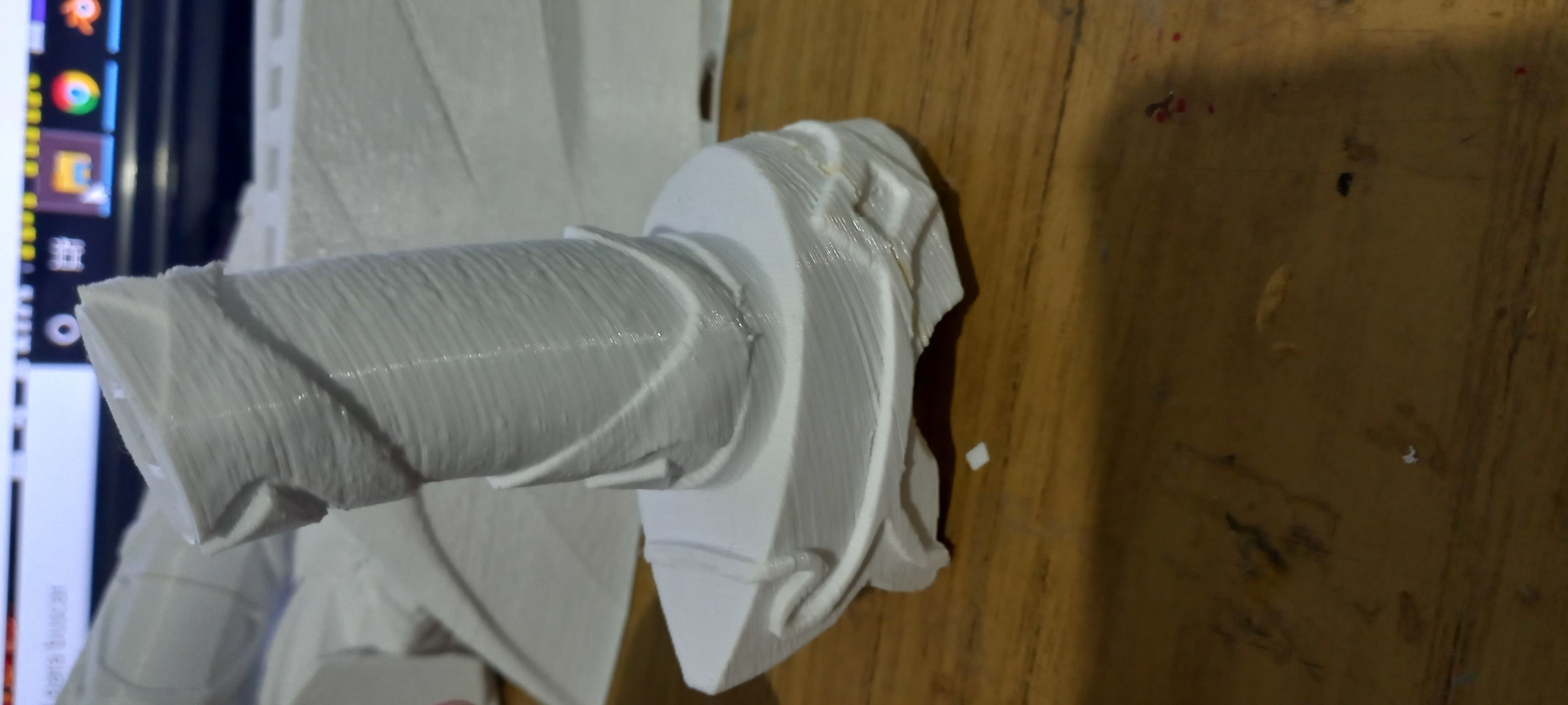 genshin impact bow amos 3D print model_29