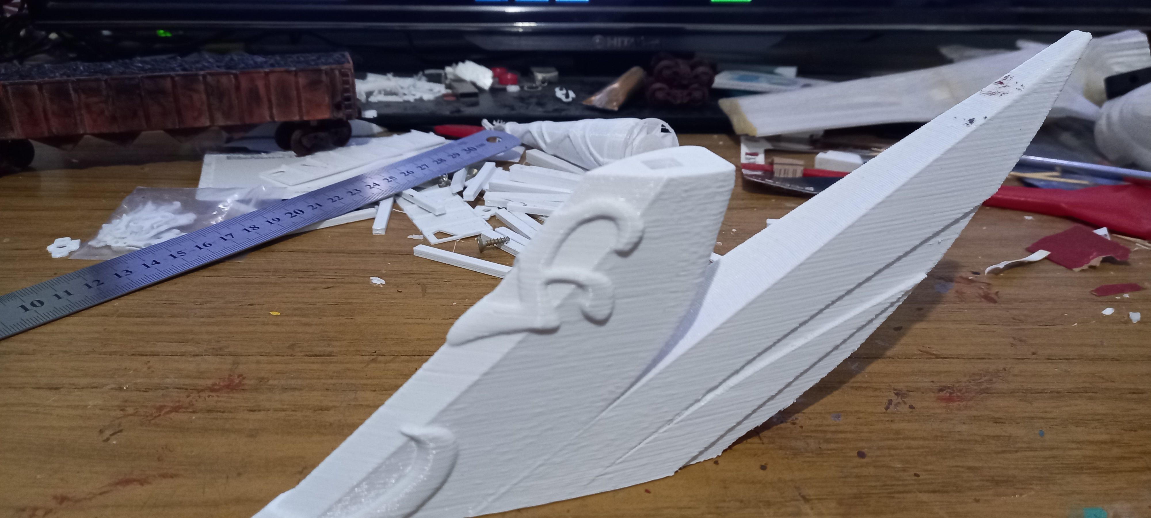 genshin impact bow amos 3D print model_61