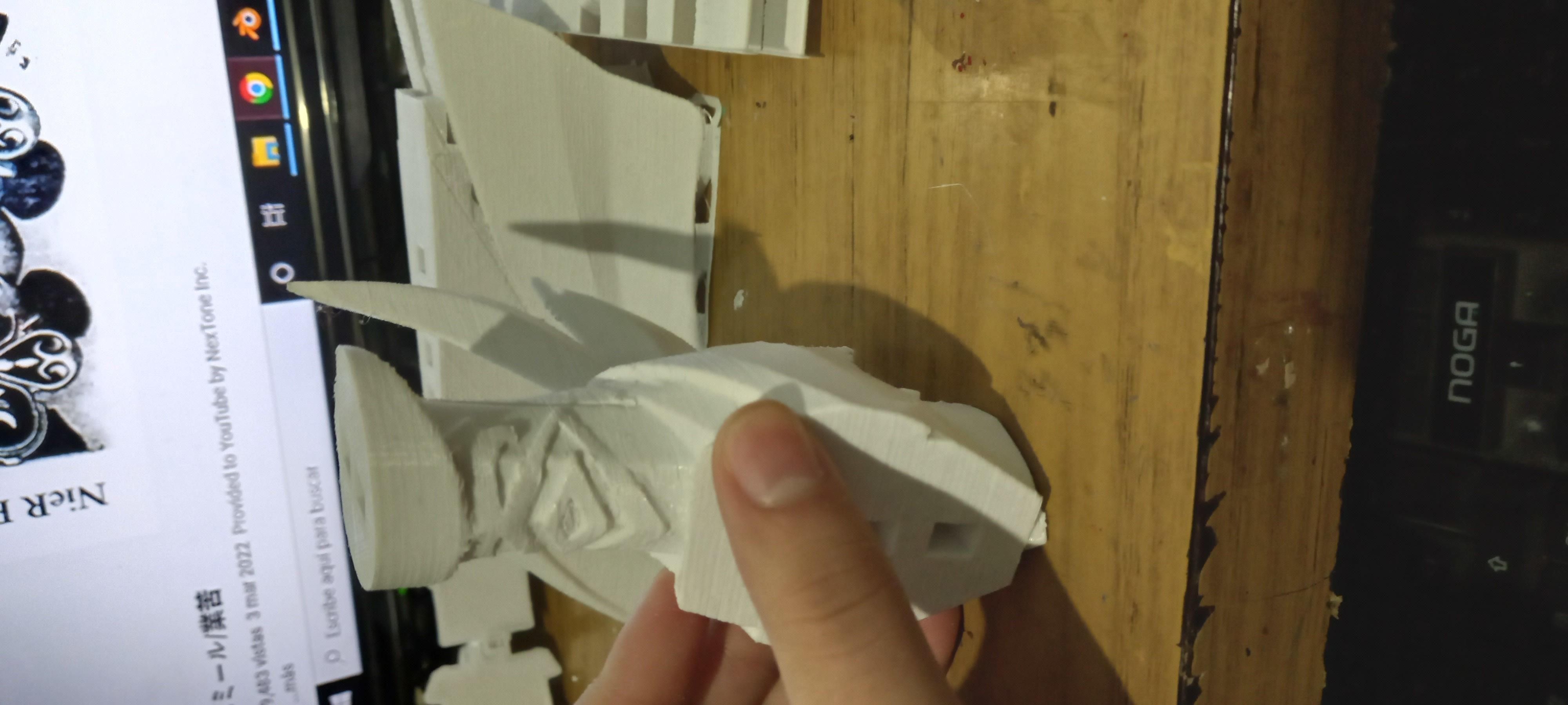 genshin impact bow amos 3D print model_48