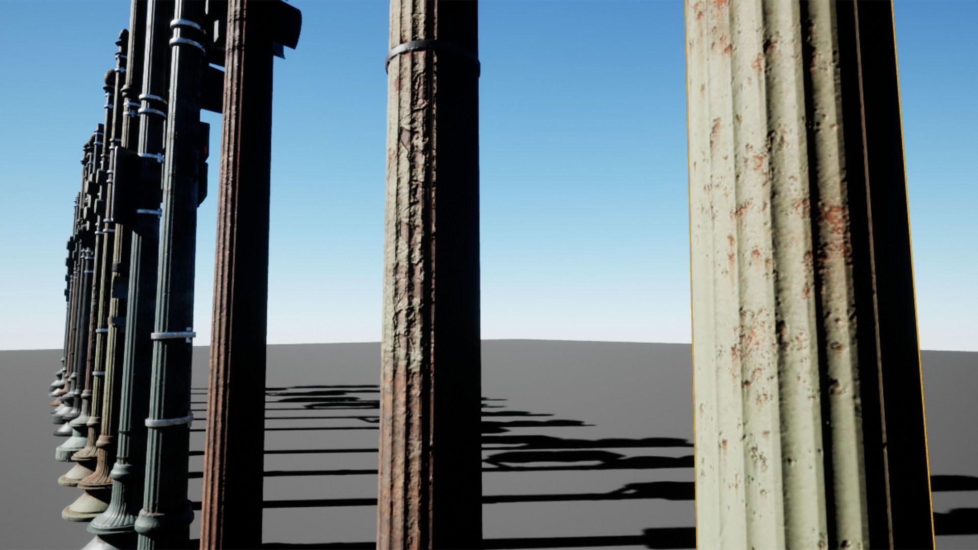 Traffic Lights 14 Pack - USA Washington DC Mall Capitol  3D model_8