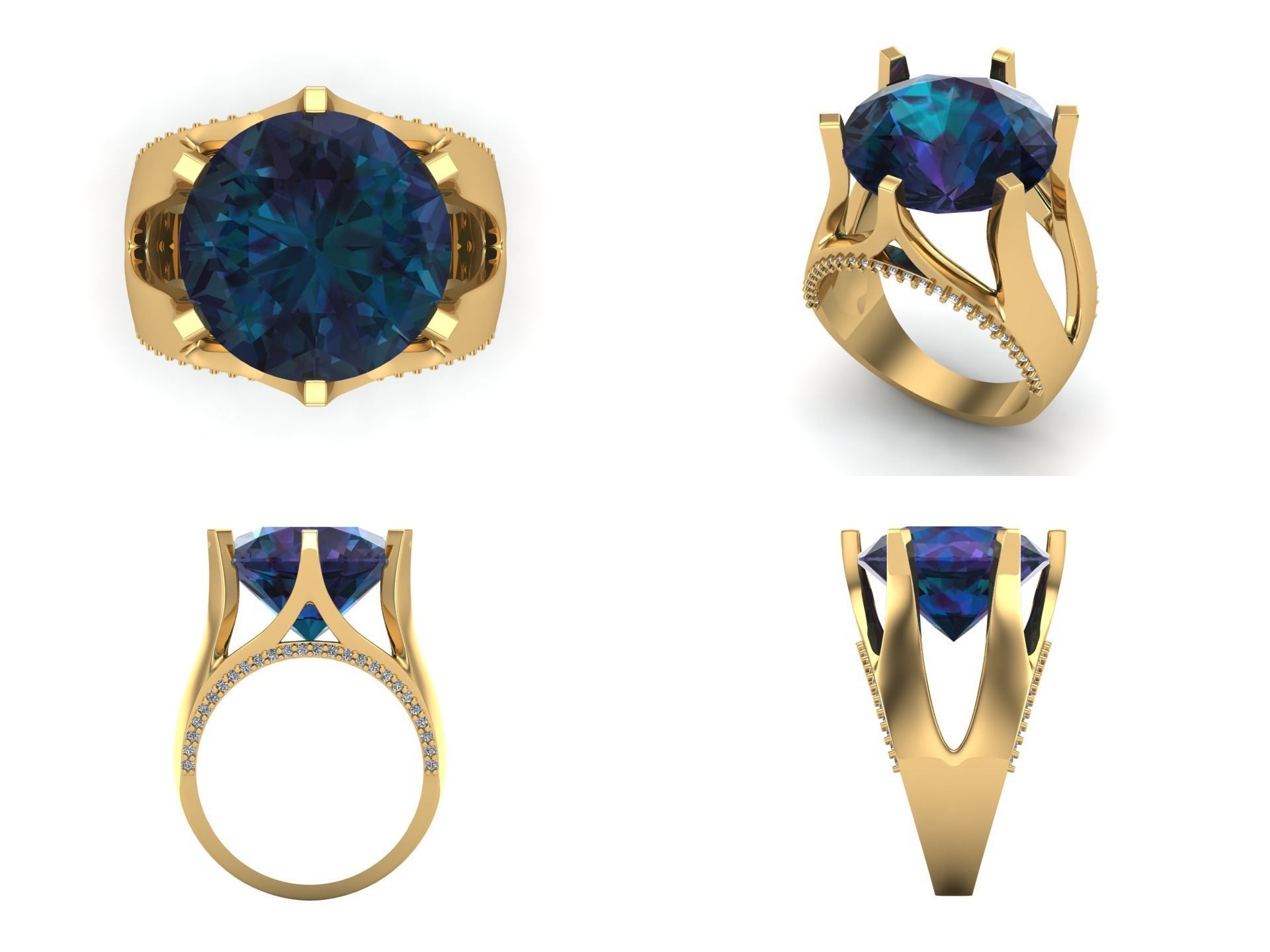 Ring op5 3D print model_3