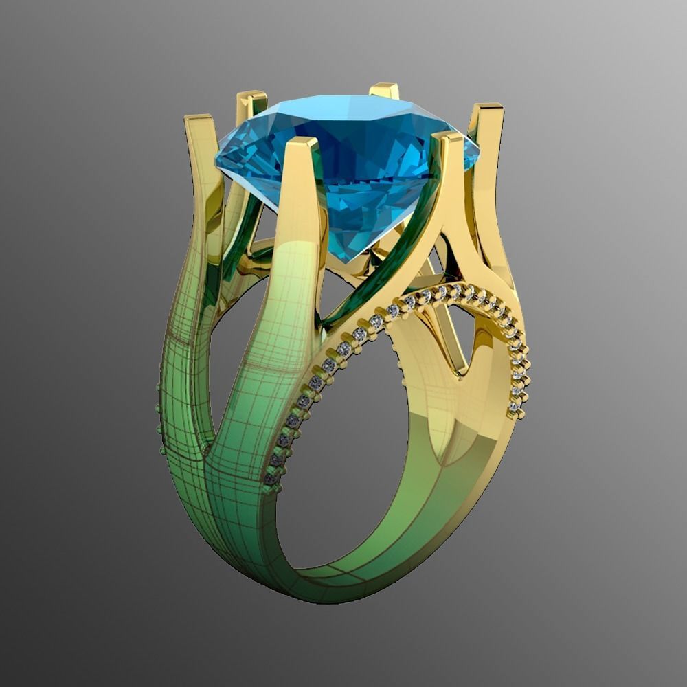 Ring op5 3D print model_1