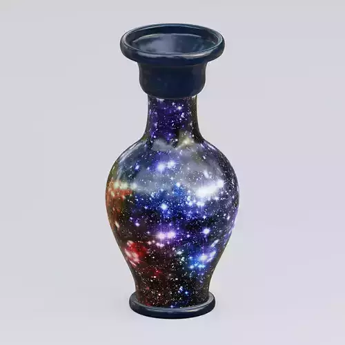 Vase26 vase with galaxy design