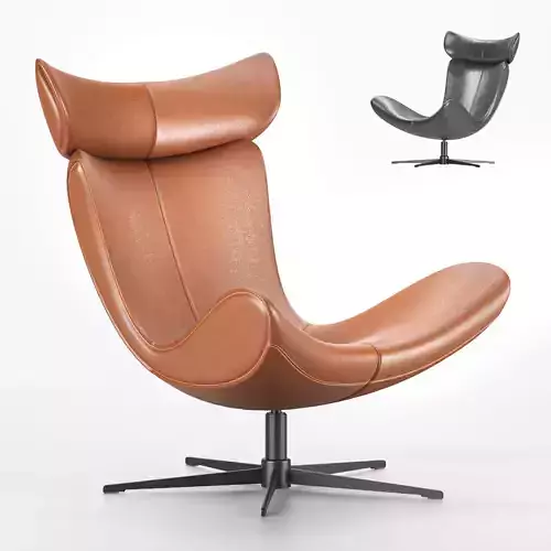 Chair lounge leather
