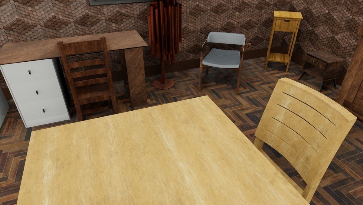 Furniture 3D Model Pack Low-poly 3D model_13