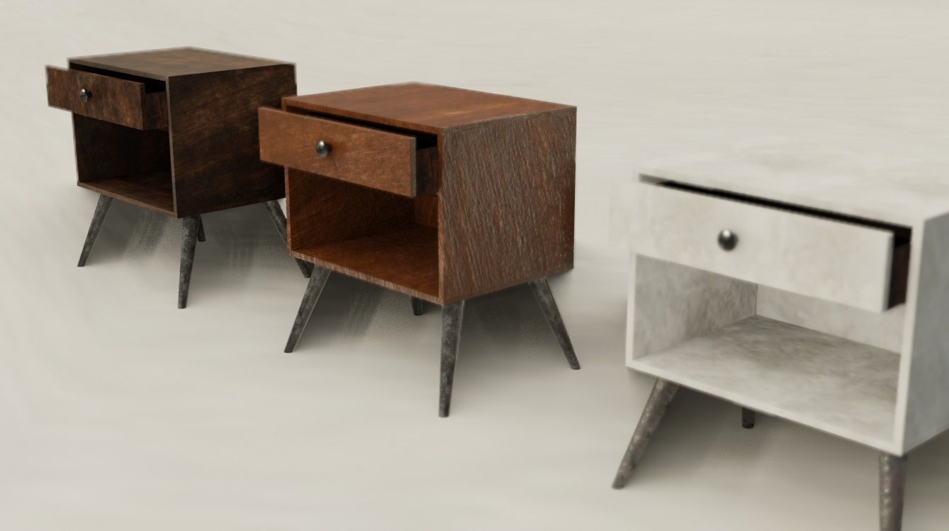 Furniture 3D Model Pack Low-poly 3D model_20