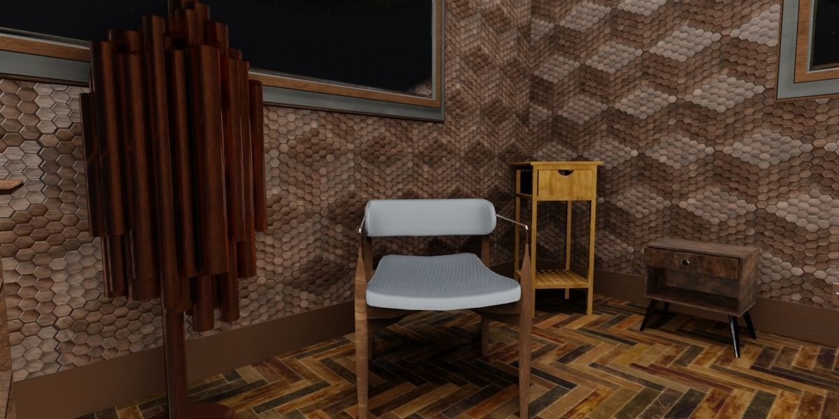 Furniture 3D Model Pack Low-poly 3D model_19